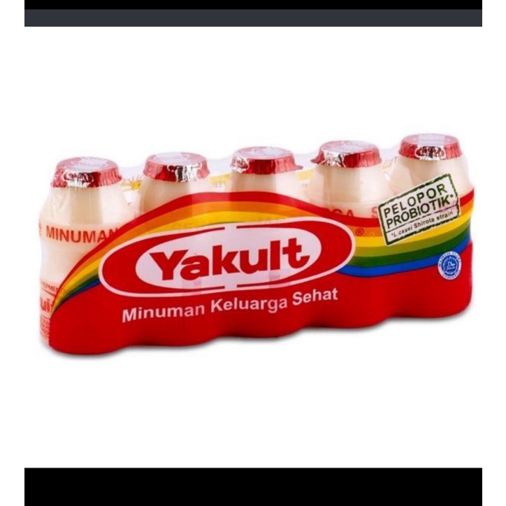 yakult minuman probiotik isi 5 botol