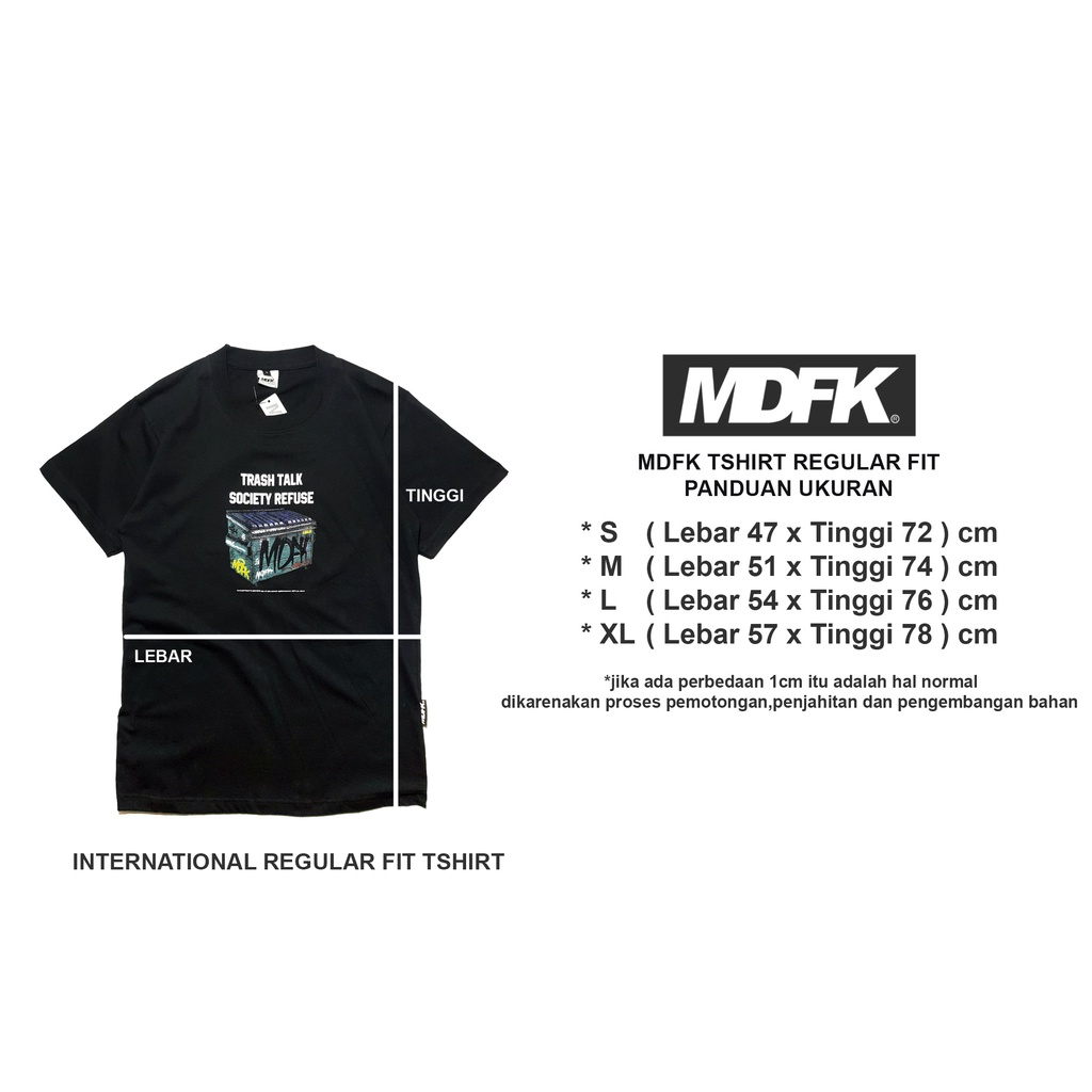 MDFK Society Refuse Tshirt