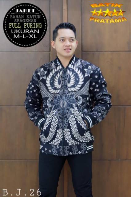 Jaket batik lapis furing ori batik solo sragenan#3 best