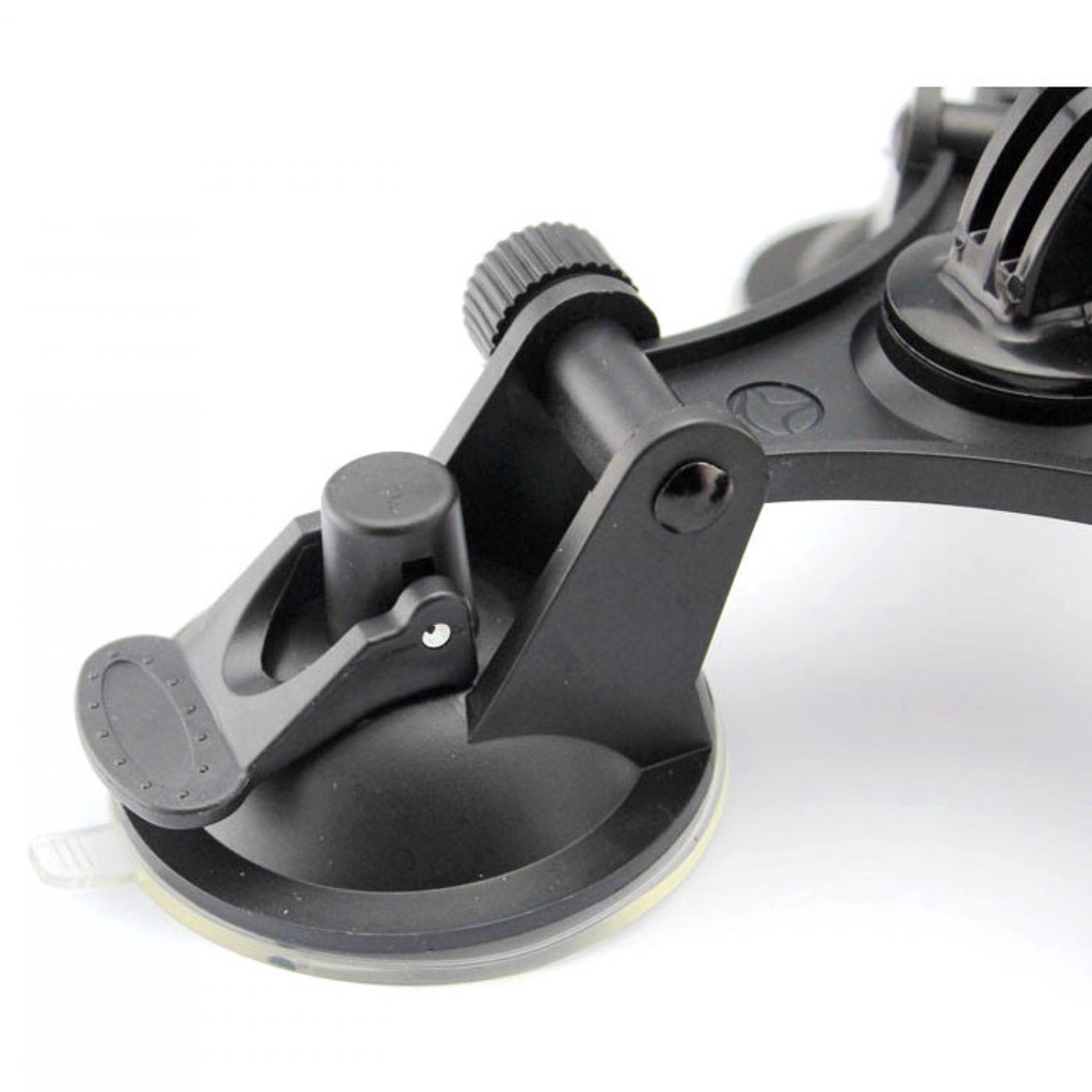 (BISA COD) FTIHSHP3 Feets Triangle Suction Cup Glass Mount for  Yi 2 4K / Gopro