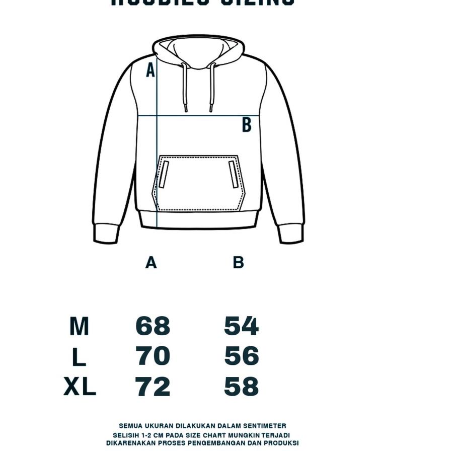 ⅍ Mcvois Hoodie Polos Hitam Premium Distro ❂