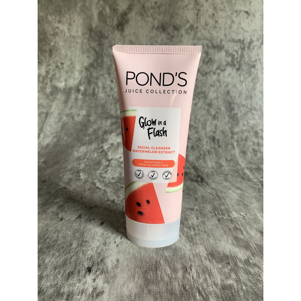 Pond's Ponds Sabun Cuci Muka Juice Collection Cleanser Watermelon Extract 90 gr