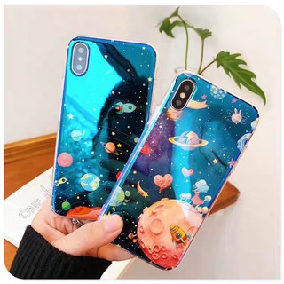HOLOGRAM CASE SPACE GALAXY IPhone 6 6s Oppo A12 A7 A5s F9