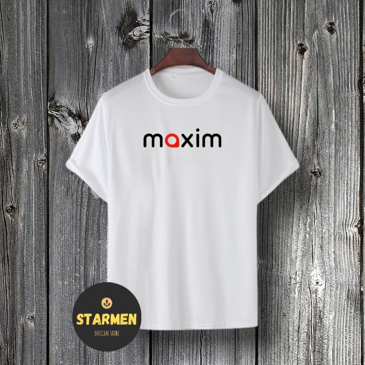 Kaos Distro Unisex MAXIM Katun Combed 30s/ sablon polyflex/polyflex premium / Pakaian Pria Wanita Atasan Cowok Cewek /kaos kekinian/ kaos viral/ tshirt tumbrl tee basic/ Kaos kata kata / kaus / kaus oblong oversize kaos murah best seller ready