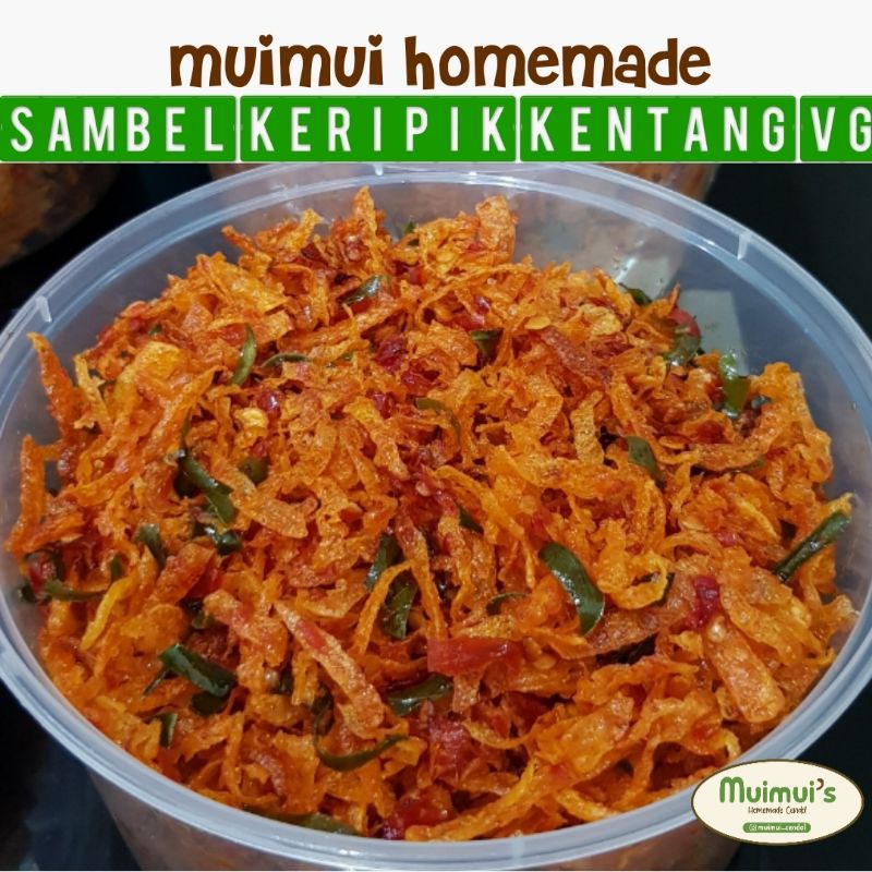 

Sambel Keripik Kentang Vegetarian