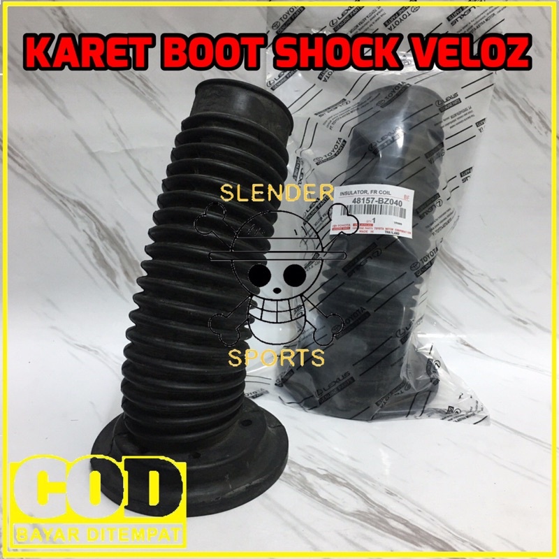 BOOT SHOCK DEPAN VELOZ ALL NEW AVANZA XENIA - KARET BOOT SHOCK VELOZ