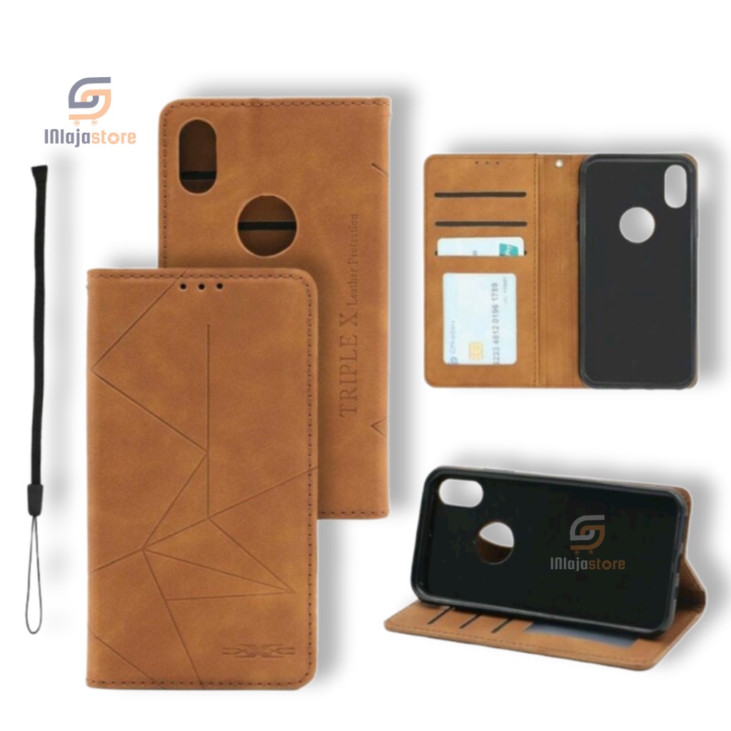 Flip Leather Case Cover Wallet Magnet Oppo F1s F1+ F3 F3+ F5 F7 F9 F11 F11 Pro Flip Case Dompet