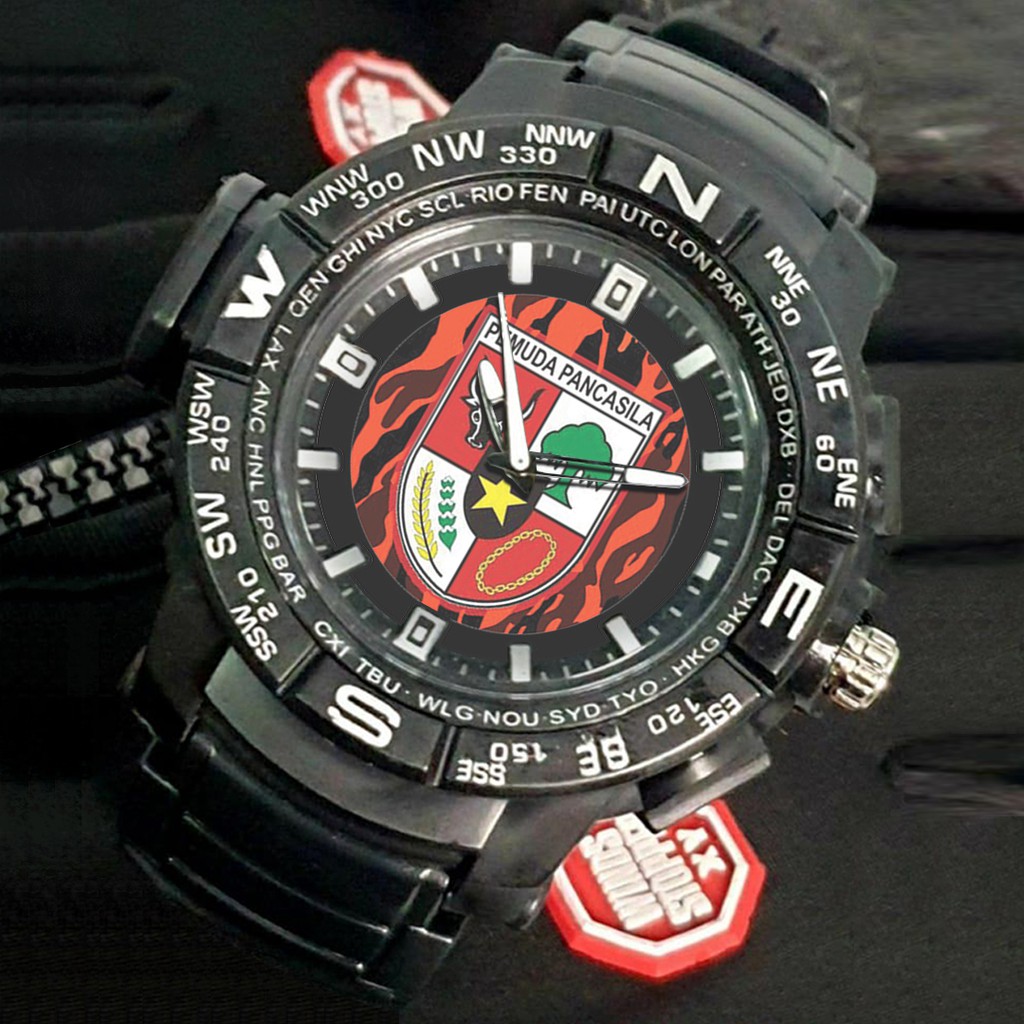 (EXCLUSIVE) Jam Tangan PEMUDA PANCASILA motif 2 Sport Bagus