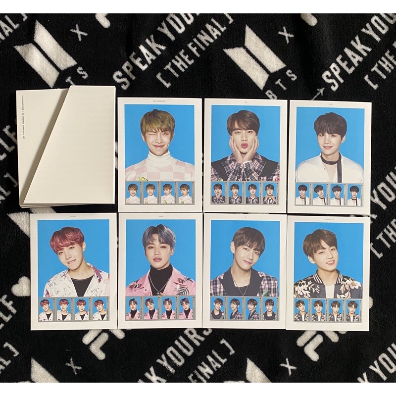 [READY STOCK] BTS MD TGE WINGS TOUR POSTAGE STAMP SEAL SET RM JIN SUGA JHOPE JIMIN V JK TAEHYUNG JUN