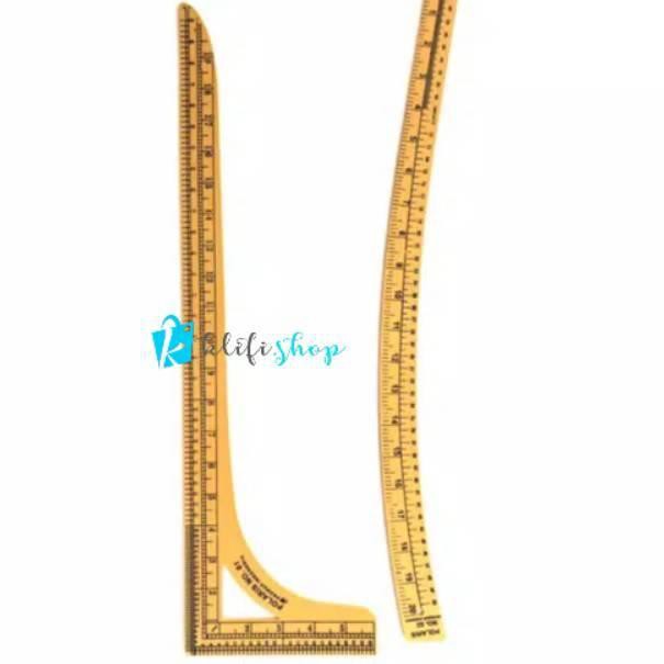 

Serba Murah C6Yjk PENGGARIS POLA JAHIT 2PCS JUMBO 55 Sale