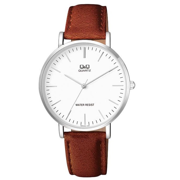 Q&amp;Q Original Jam Tangan Pria Q974J/978J Series - Kulit