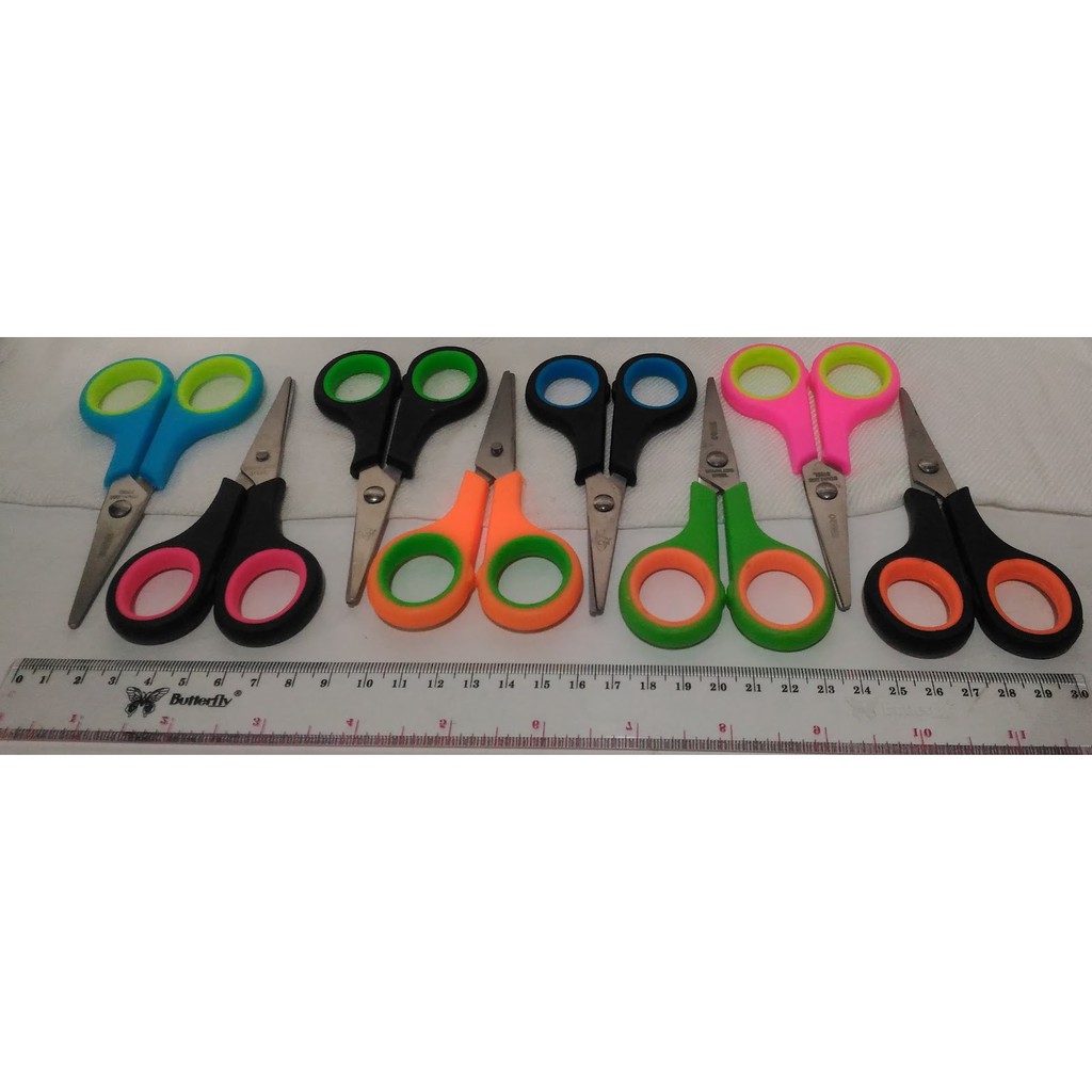 

Gunting Kecil Mini Simple Saku Murah Gagang Karet Murah READY STOCK