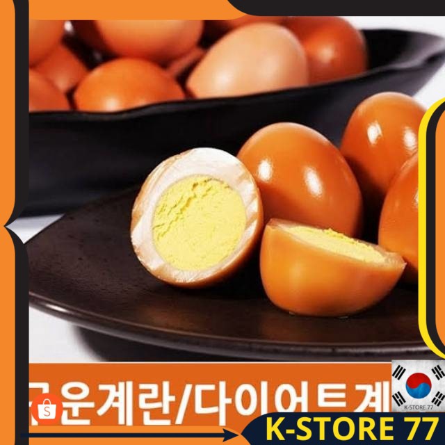

MAKANAN KOREA/MAKANAN KOREA HALAL/MAKANAN KOREA INSTANT CHAMJOEUN FARM TELUR PANGGANG MATANG 3 PCS