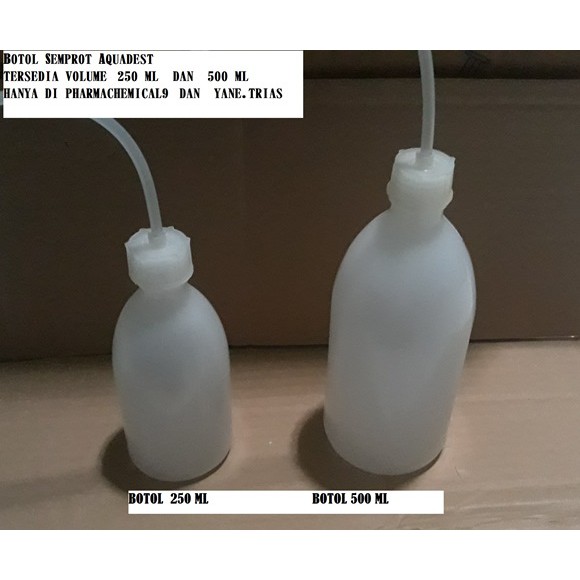 botol semprot aquadest washing bottle