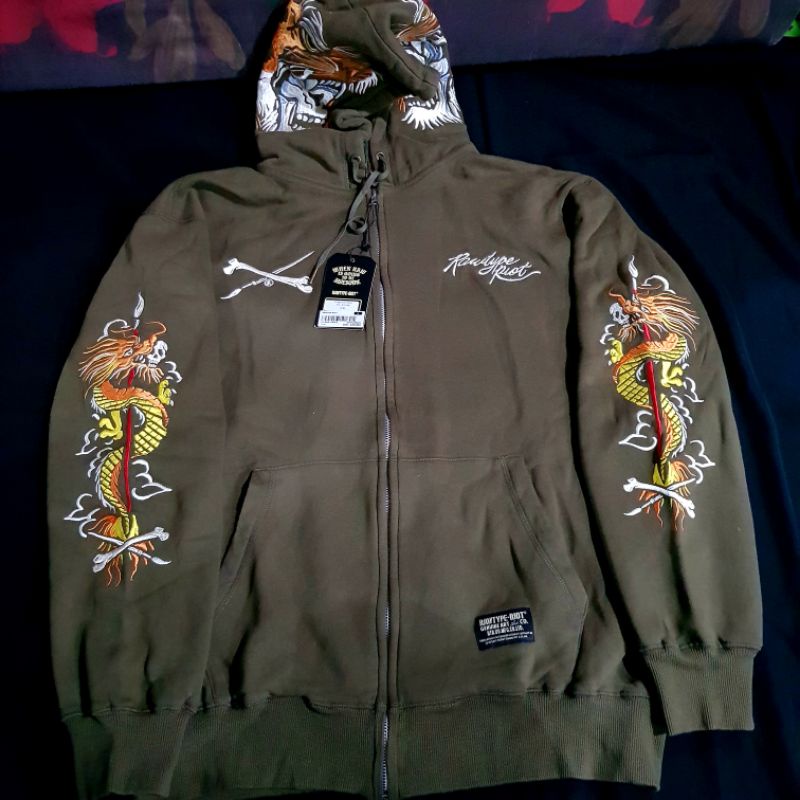 Rawtype Riot "Dragontora hood II" Hoodie