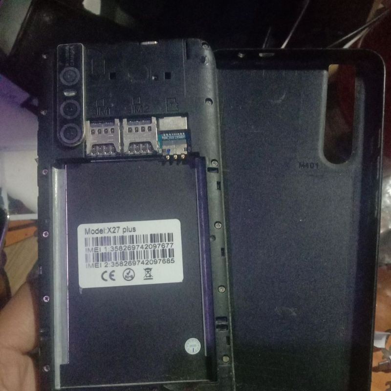 mesin hp n-serles model x27 plus