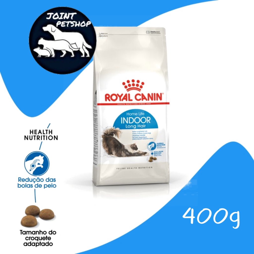 Royal Canin Indoor Longhair Makanan Kucing Dewasa 400gr