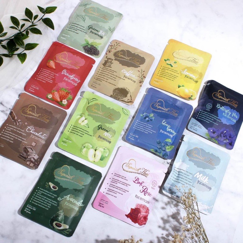 masker organik 20 gr