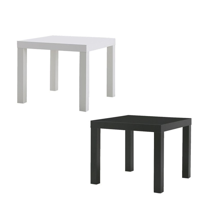 LACK meja kecil / meja sudut / meja samping / meja minimalis - Putih