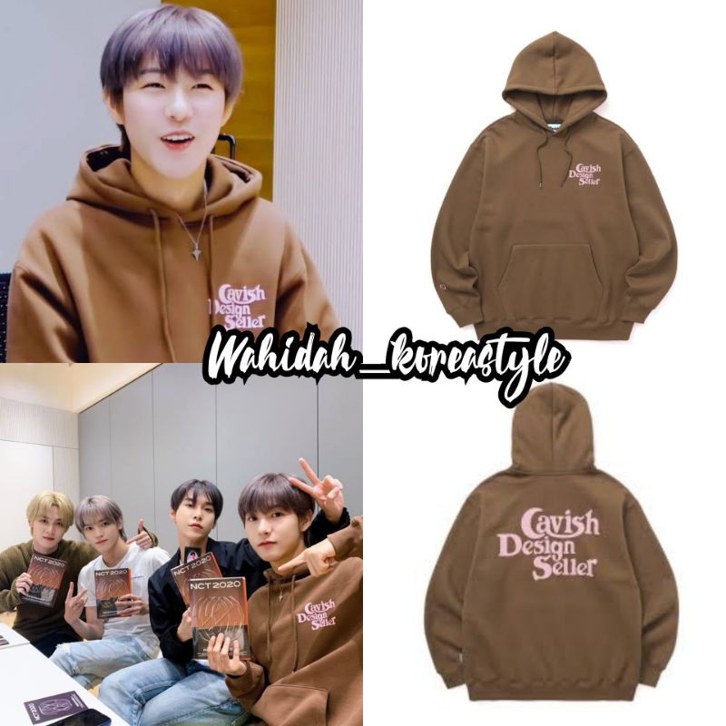 Jaket Hoodie Renjun NCT "Cavish Design Seller" Baju Idol K-Pop Fashion