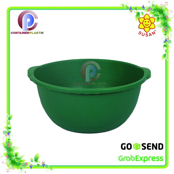 Baskom Plastik 34 CM  - Baskom Cuci Piring - Waskom Jerman New 18-SUSAN
