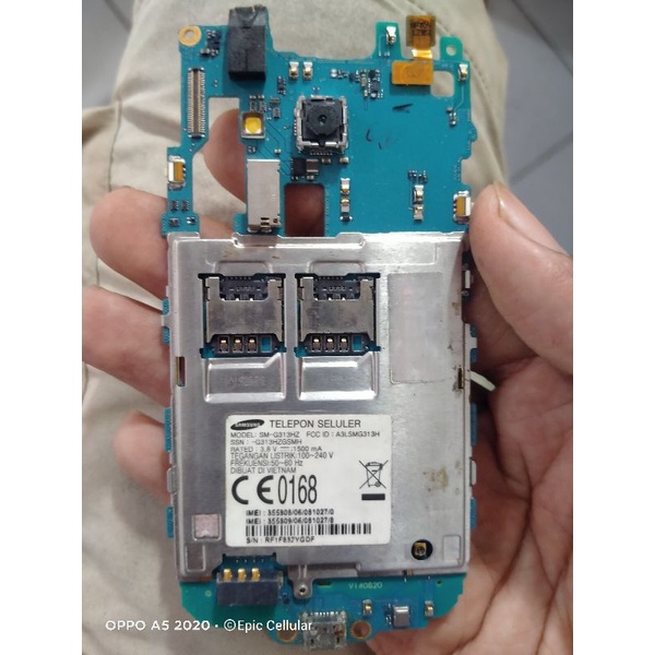 mesin samsung galaxy V SM-G313HZ normal