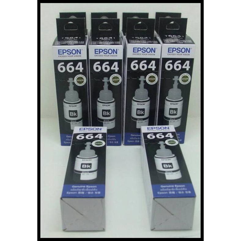 

EKSKLUSIF TINTA PRINTER ORIGINAL EPSON 664 T664 BLACK / HITAM T6641 L100 L110 !!!!!