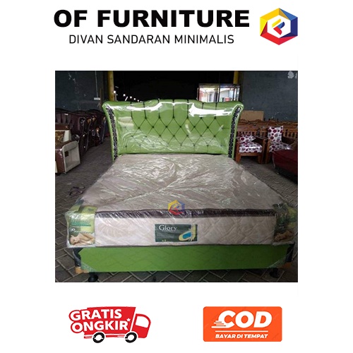 Divan dipan sandaran jaguar 160x200 mahoni oscar