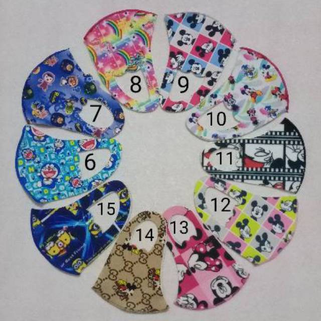 MASKER ANAK KAIN SCUBA