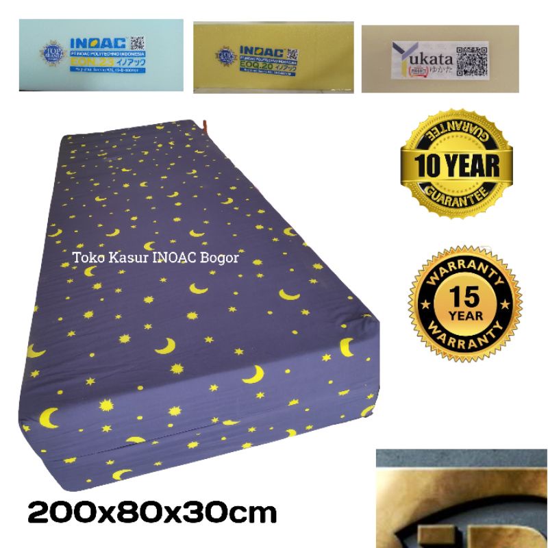 Kasur INOAC uk 80x200x30cm Single Tebal Mantap Garansi Anti Kempes 10-15 Tahun