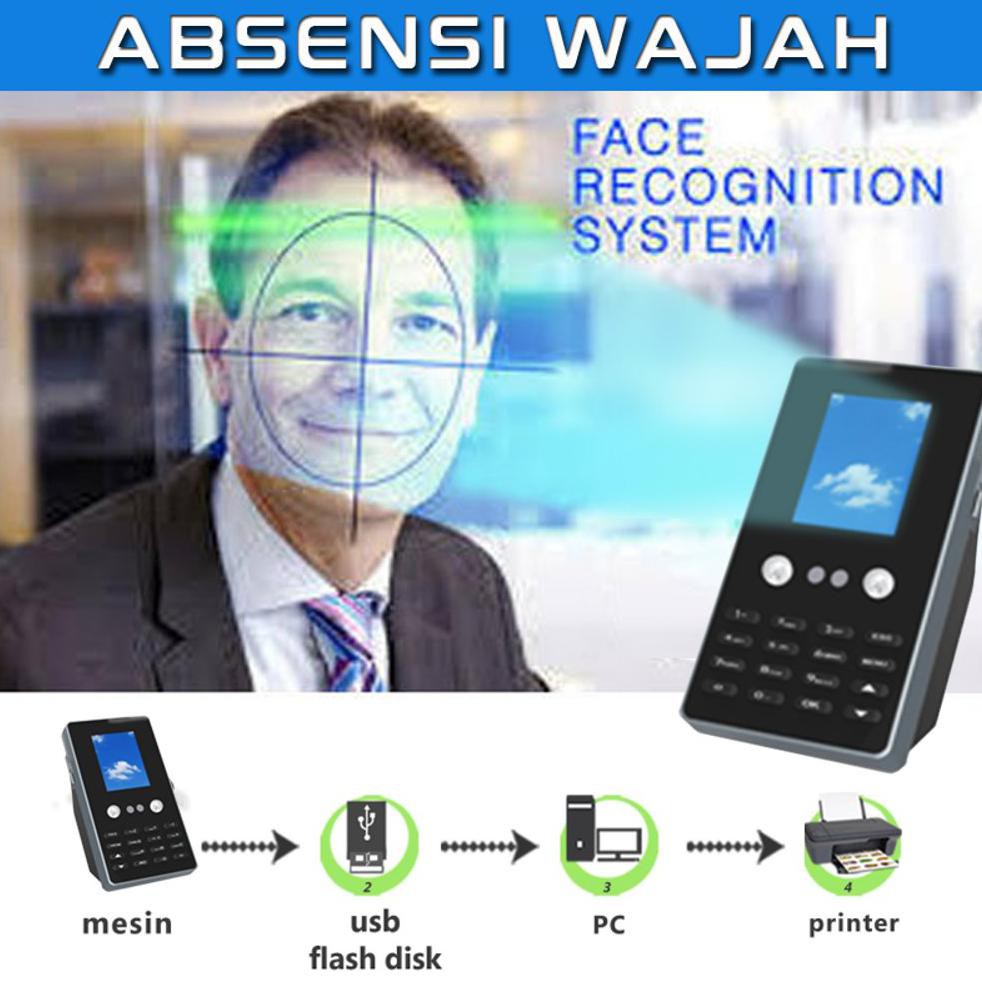 MESIN ABSENSI WAJAH | Shopee Indonesia