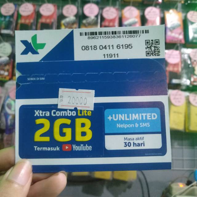 Perdana XL Xtra Combo Lite 2gb Unlimited