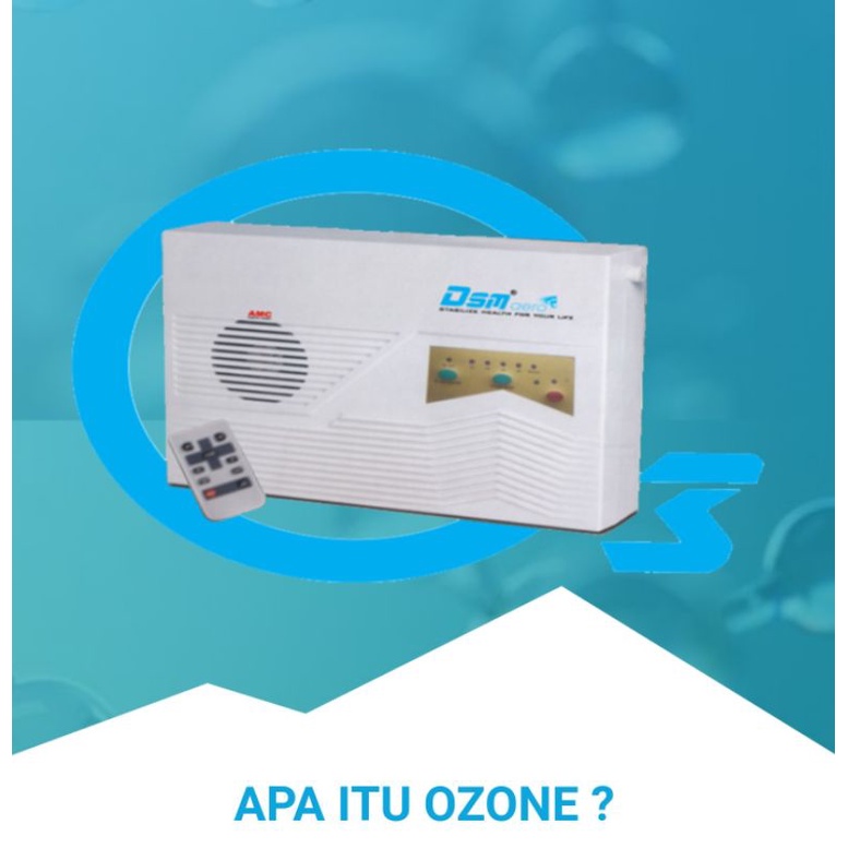 ozon sterilizer dsm aero - alat pembunuh virus bakteri jamur - alat kecantikan