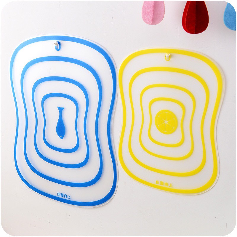 Talenan Tipis Anti Bakteri / Alas Pemotong Makanan PVC Chopping Board