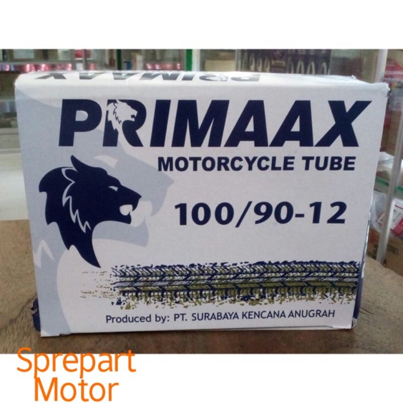 Ban Dalam Primaax Ukuran 12 X 110 / 80 100/80-12