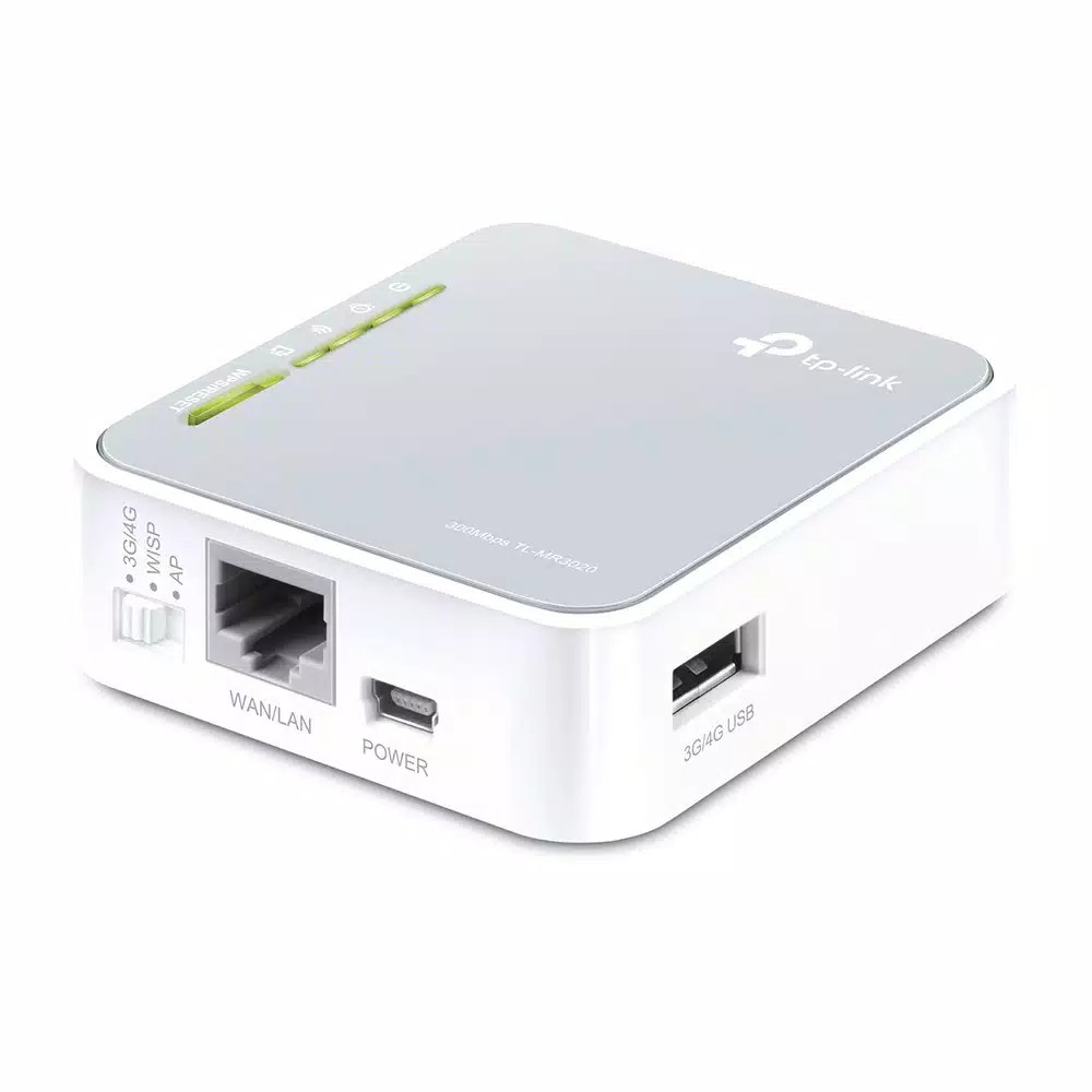 Modem Router Portable TP-Link TL-MR3020 150Mbps Portable 3G/4G wireless N router