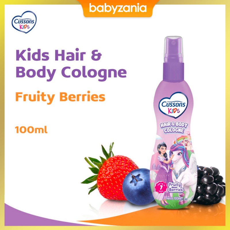 Cussons Kids Hair &amp; Body Cologne Parfum Anak - 100ml