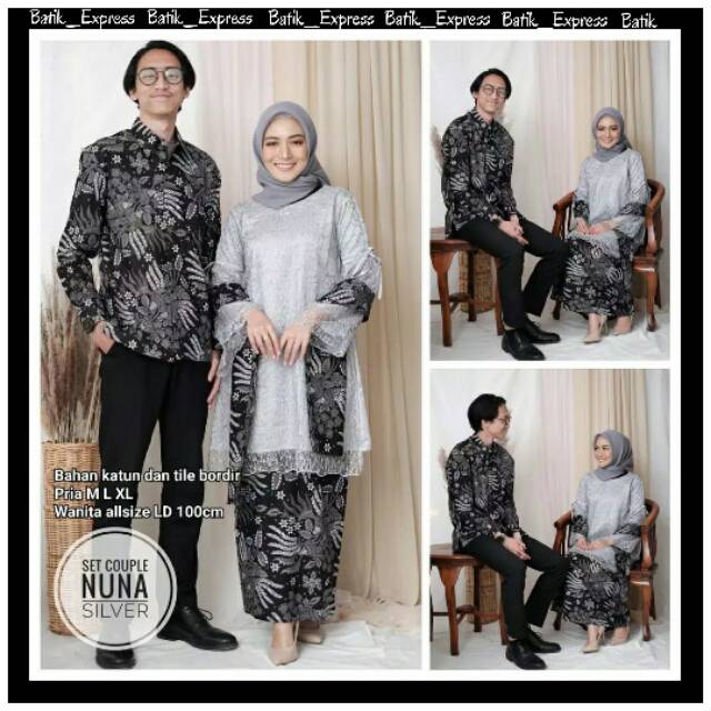 [NEW ARIVAL]BATIK COUPLE NABILA SARIMBIT KELUARGA PADI SEKAR PARANG MODERN - BS108