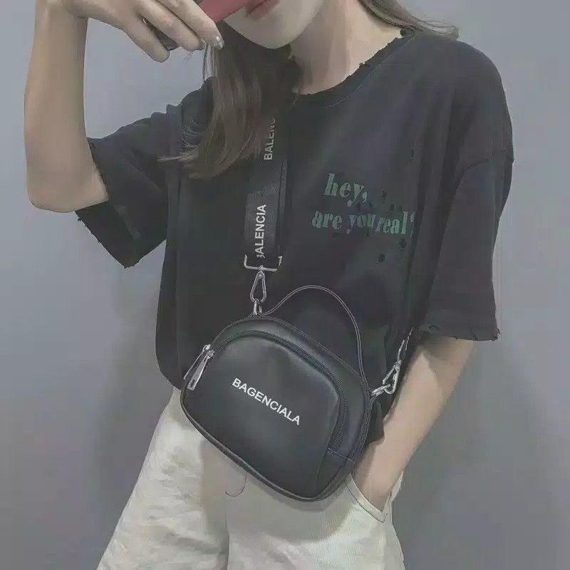 Balenciala Tas Selempang Sling Bag Gaul Murah Meriah 4.8