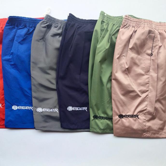 Baru Celana Pendek Kolor Polos Mirip EIGER