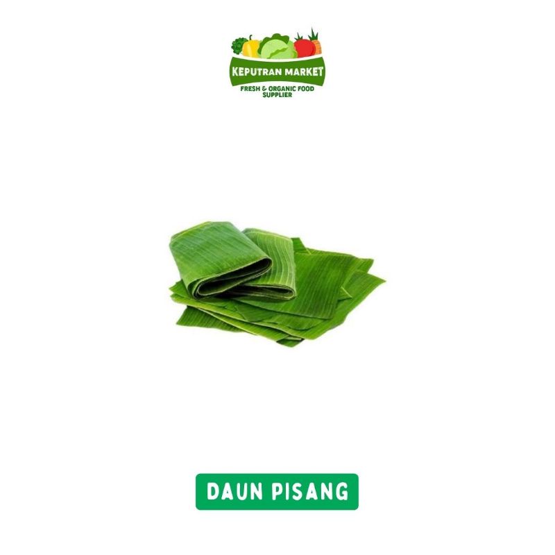 

Daun Pisang Per 5 Lembar / Sayur Segar