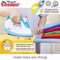 Setrika Seterika Jet Spray COSMOS CIS-438 Stainless Steel 400w