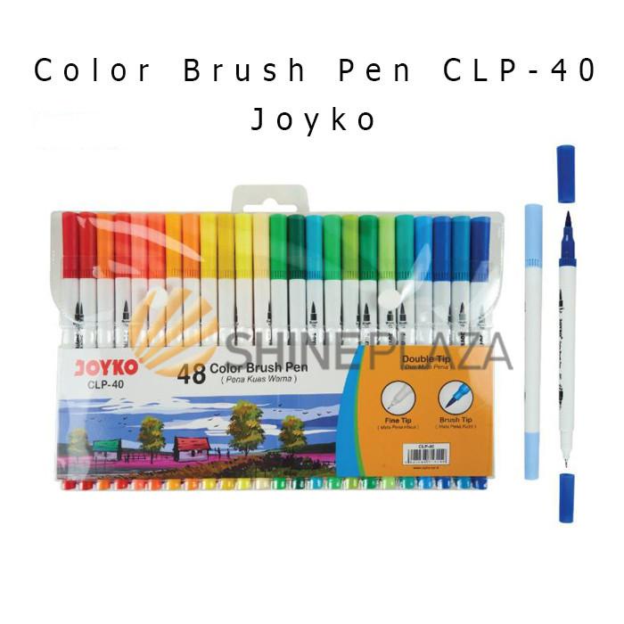 

Color Brush Pen Joyko 48 Warna CLP-40