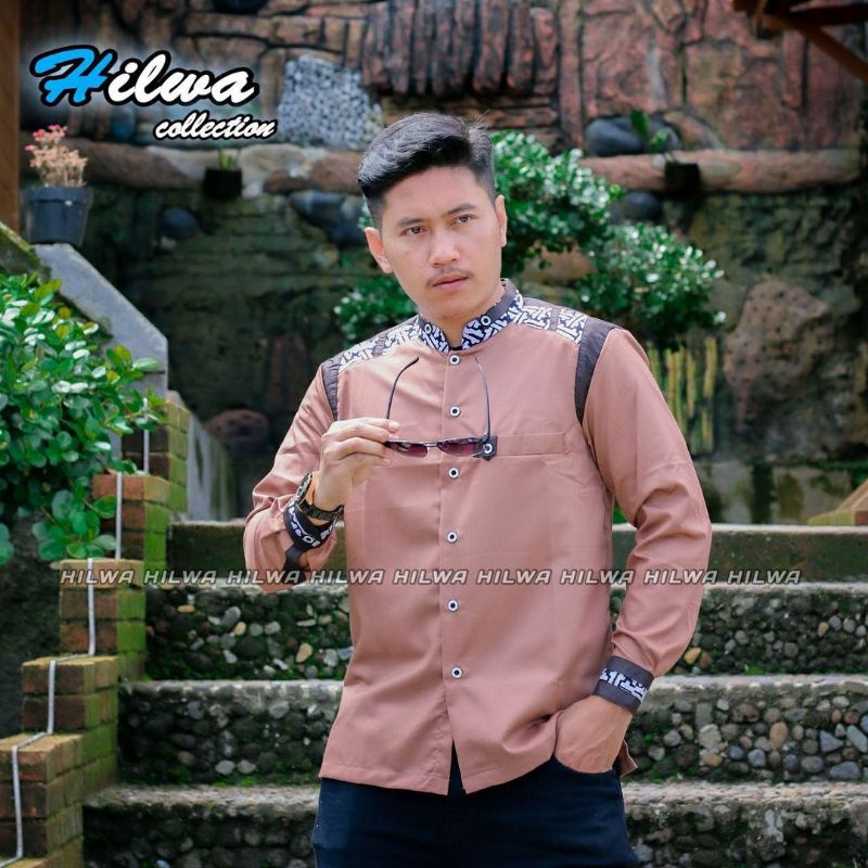 BAJU KOKO HILWA SERAGAM HADROH TERBARU KEREN