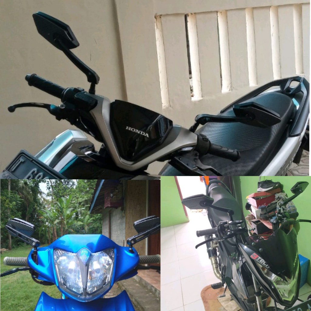 SPION KOSO SPION MOTOR UNIVERSAL SPION tomok kapak 2772 VARIASI sepasang kiri dan kanan