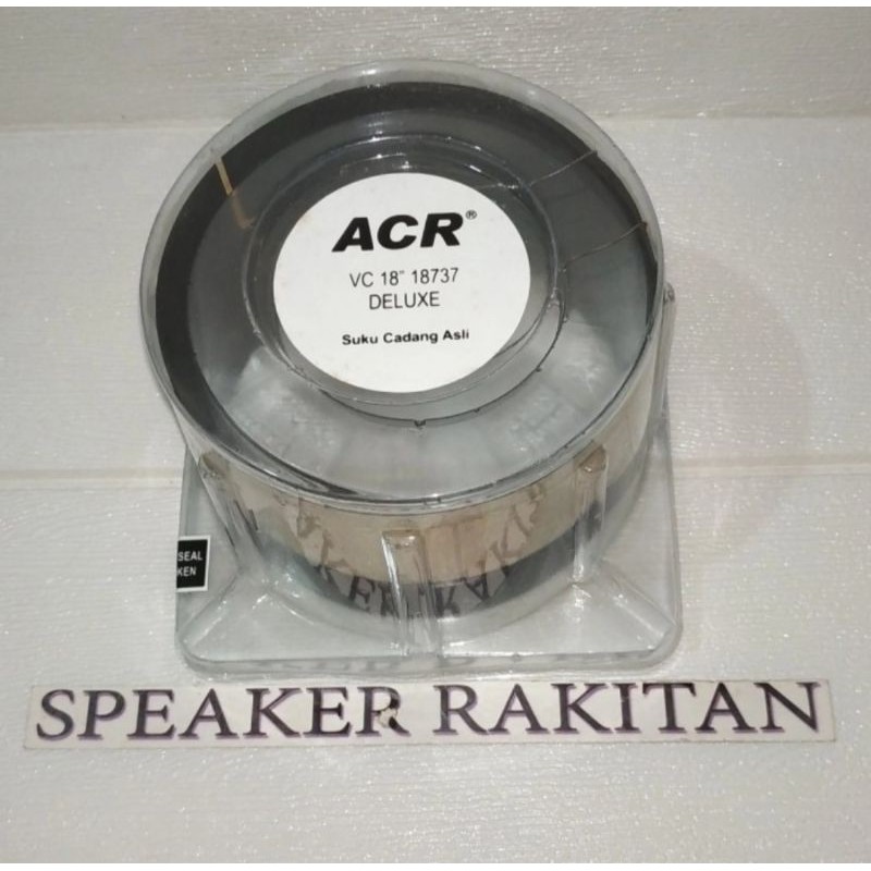 Spul spool voice coil Speaker ACR 18 inch PA-18737 Deluxe