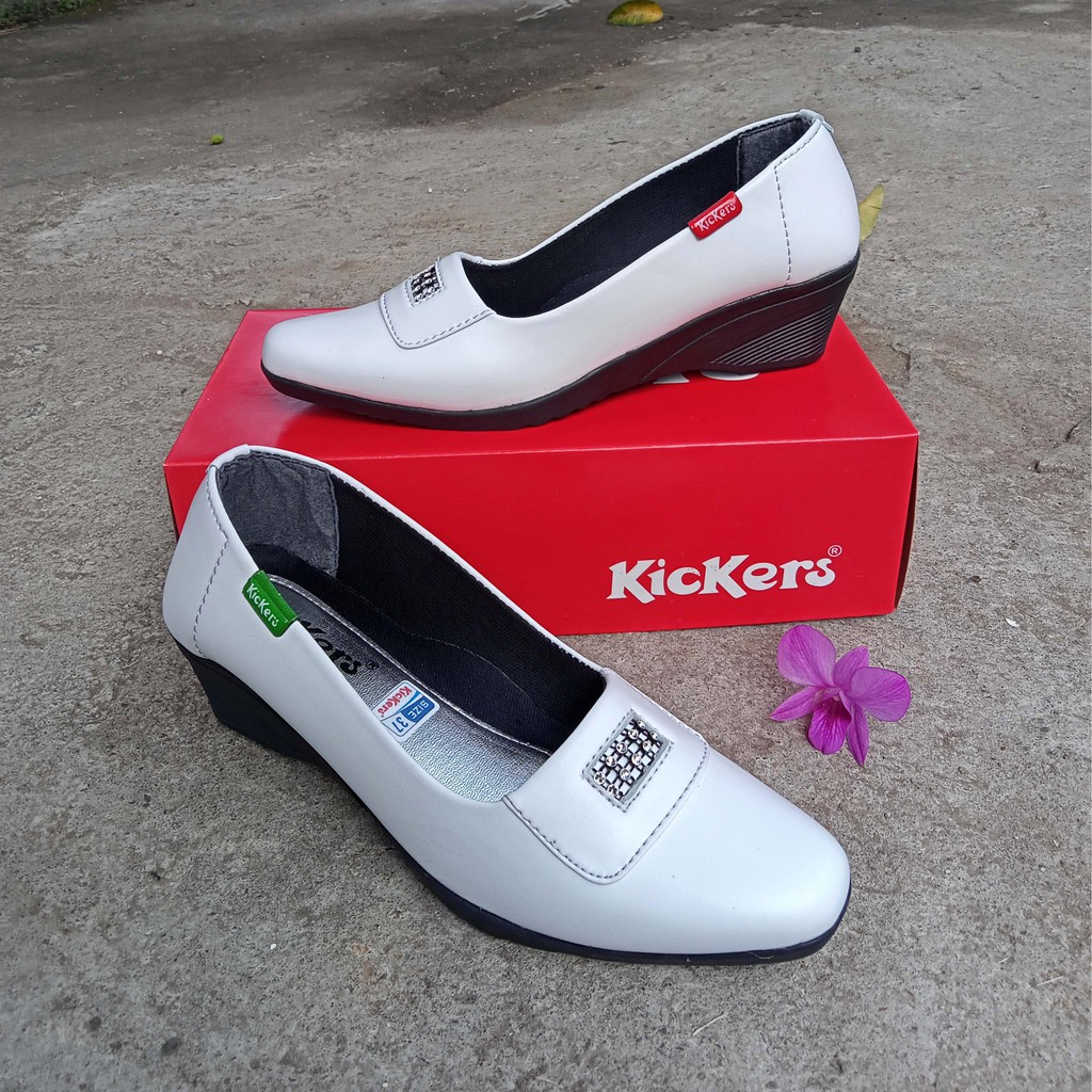 Sepatu Wanita Kantor termurah terbaru 2020 Wedges 5 cm sole karet