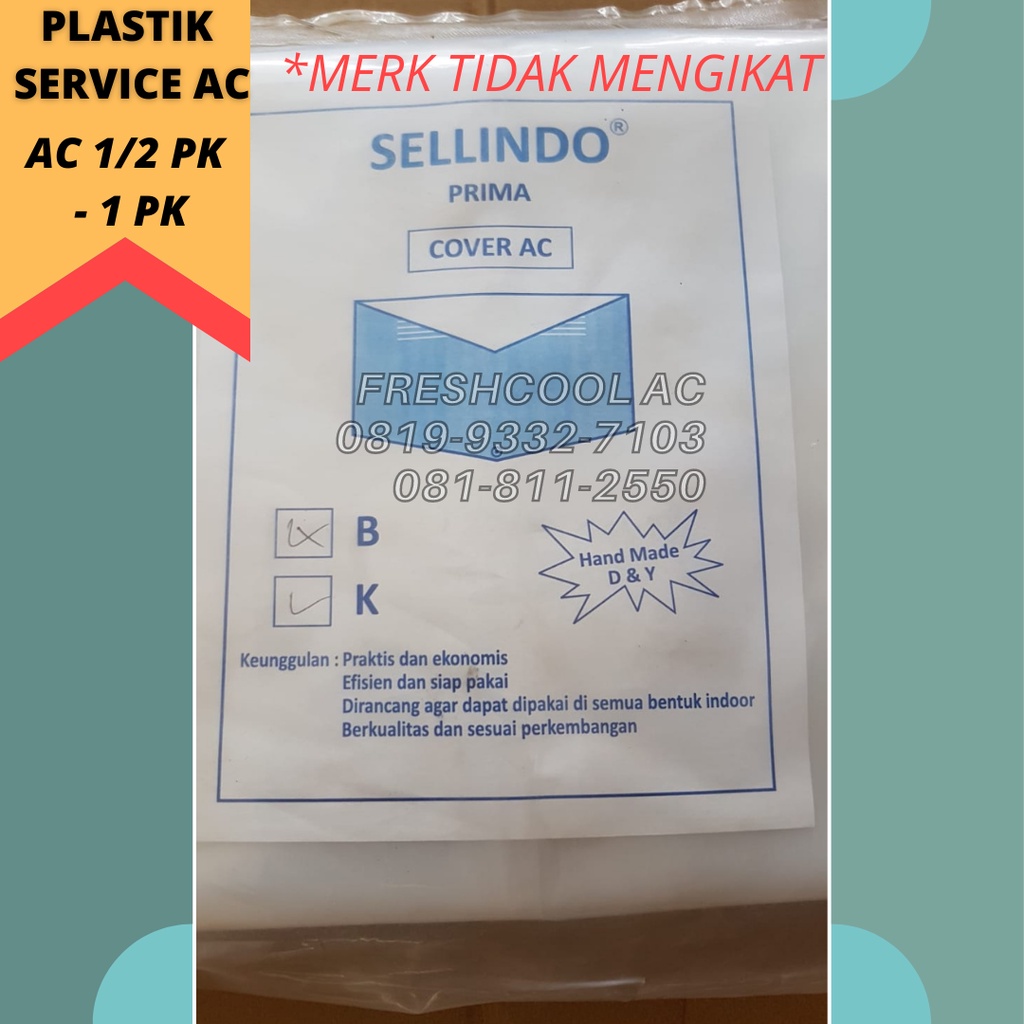 PLASTIK CUCI AC UTK AC 1/2 PK - 1 PK PELASTIK CUCI AC