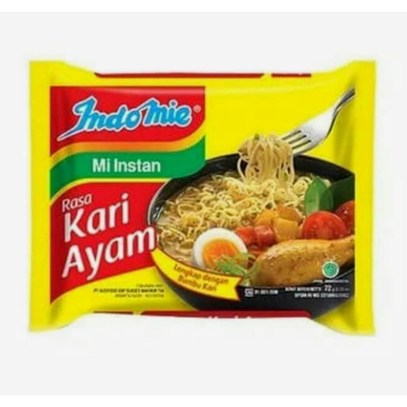 

Indomie Kari Ayam 72 Gr