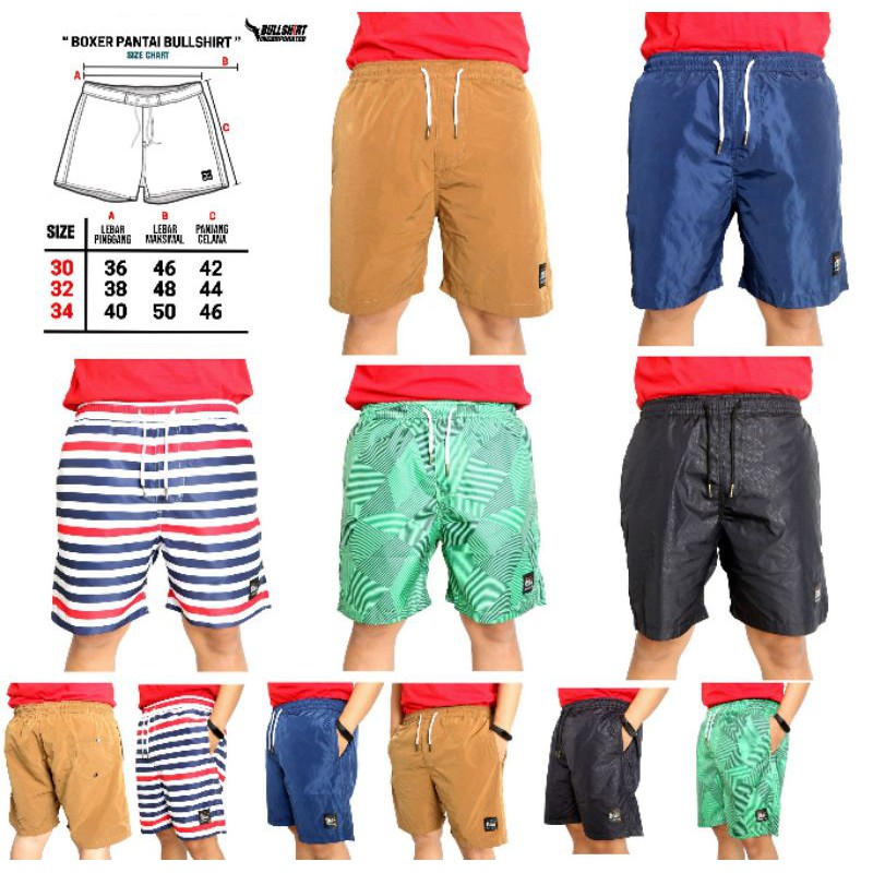 Bullshirt Boxer Pantai Boxer Pria Boxer Distro Boxer Original Local Brand